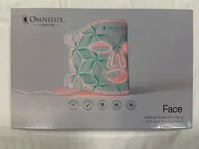 Brand new Omnilux Contour Face LED Light Therapy Mask - Medical-Grade