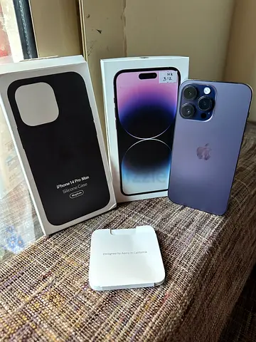 iPhone 14 Pro max 512gb purple physical sim