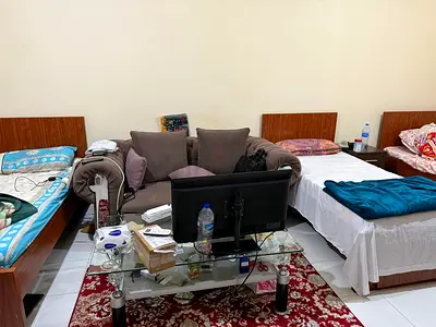 Executive bed space for Pakistanis and Indian Muslims in Rolla Sharjah