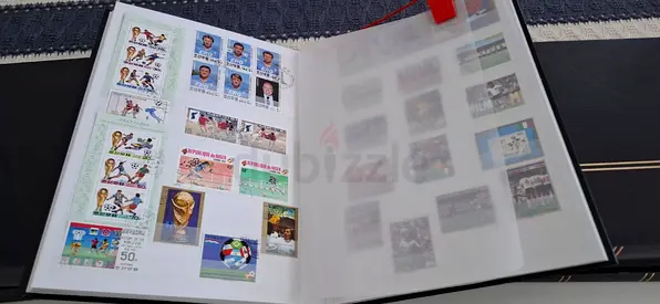 World Cup Football Stamps