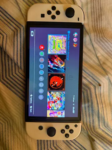 Nintendo Switch OLED White Console - Good Condition