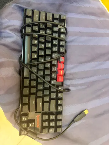 Red dragon gaming keyboard