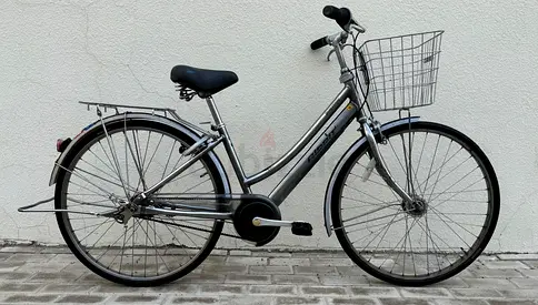Aluminium High Quality Original Japanese Bridgestone City Cruiser Bike with 3 speed, back tyre lock