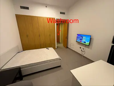Near metro FREE PARKING ROOM,WASHROOM,  BALCONY KITCHEN ,GYM