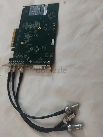 PCIe Video Capture/Card with BNC Cables (Broadcast/Analog Input)