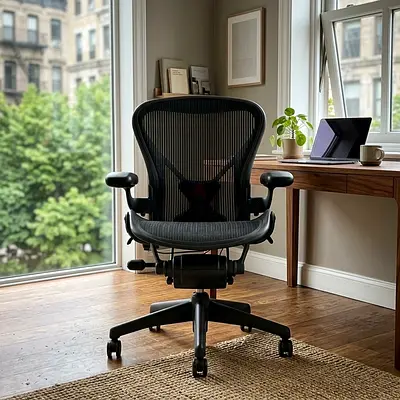 Herman Miller Aeron Chair - Size B, Excellent Condition