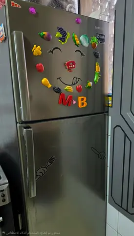 Samsung double-door refrigerator - good working condition