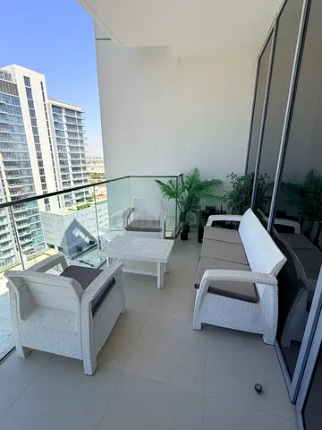 White Outdoor Patio Sofa Set with Coffee Table – 4-Piece