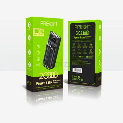 Preom 20000mAh Power Bank (new in box)