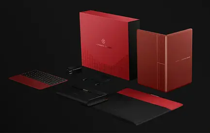Huawei Matebook fold Red 2TB ultimate Design