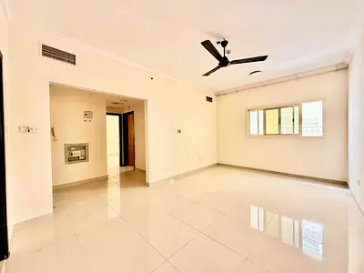 Elegant 1BHK Apt 2Bath 38k Rent only Near muwelaih park Maintenance Free 6 cheques payment Parking