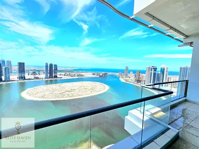 Elegant 3BHK Seafront Apartment | Maid Room | Pool | Gym | Parking