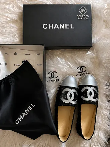 Chanel espradilles - embossed insole