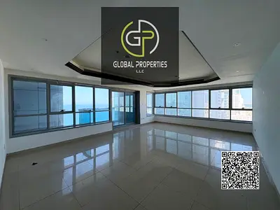 Luxury 2BR | Sea & City View | 1925 sqft | Corniche Tower