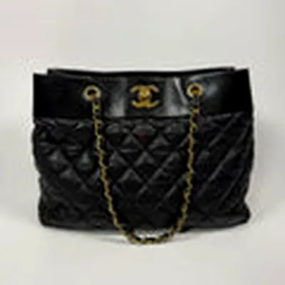 Authentic CHANEL MEDIUM SOFT ELEGANCE TOTE BAG