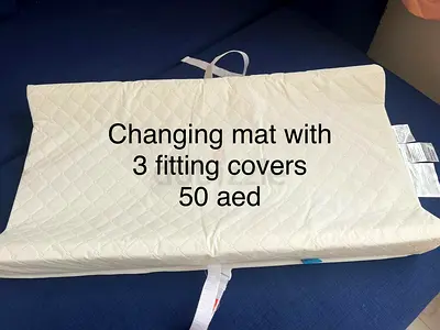 Baby Changing Mat with 3 Covers