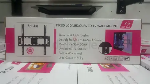 Fixed TV Wall Mount Bracket for 23-65 inch TVs Free Installation available