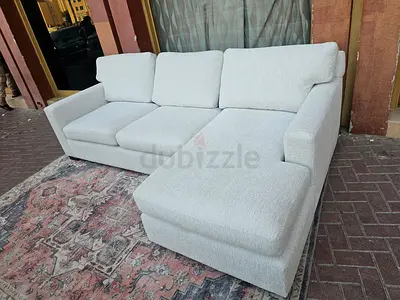 Cratebarrel axis sectional sofa