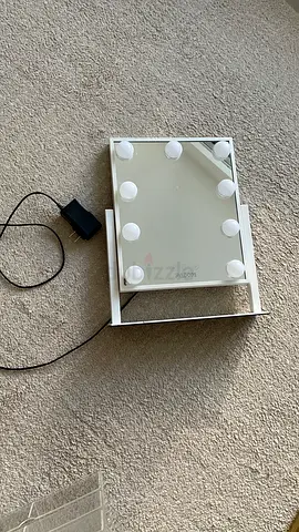 LED Vanity Mirror with Lights — Freestanding Makeup Mirror