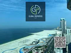 Stunning Sea View 2 BHK | Ajman Corniche Residence | 90K