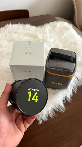 NiSi Athena 14mm Cine Lens (like new) with case  box PL mount
