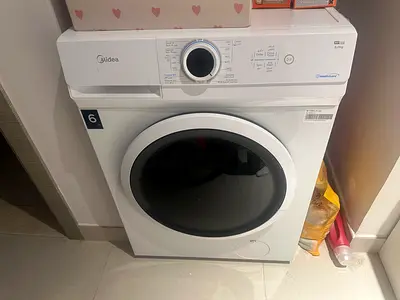 Midea Front Load Dryer - 6kg, White, Excellent Condition