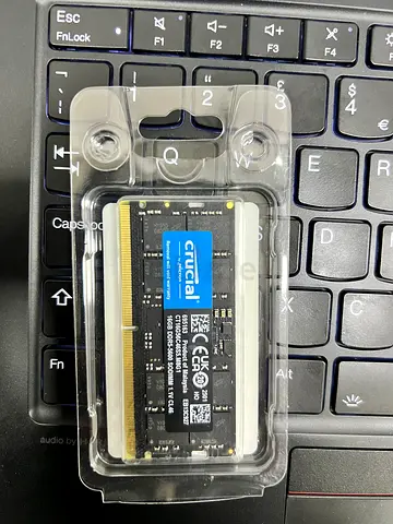 Crucial 16GB DDR5 SODIMM Laptop RAM 5600(New, Sealed)