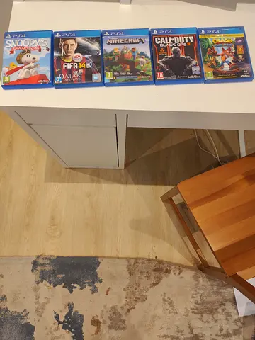 A collection of games For the ps4