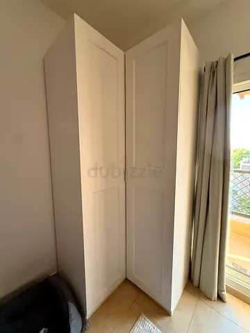 NEW IKEA corner pax wardrobe