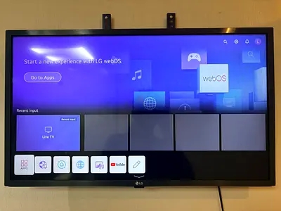 LG 32-inch Smart LED TV with Quad Core Processor, Alexa Compatible