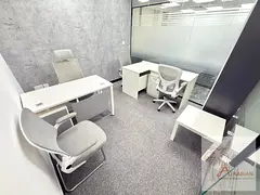 Corporate Offices with Elegant Reception &amp; Lounge Area | Near METRO- SHARAFF DG | Prime Location