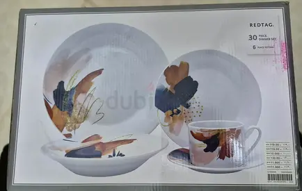 Reduced Price. Redtag 30-piece Dinner Set - New in Box