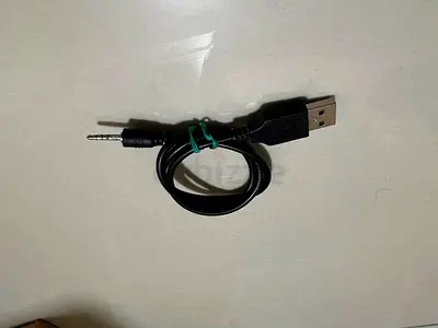USB to 3.5mm Audio Jack Cable - Short Cable, Good Condition