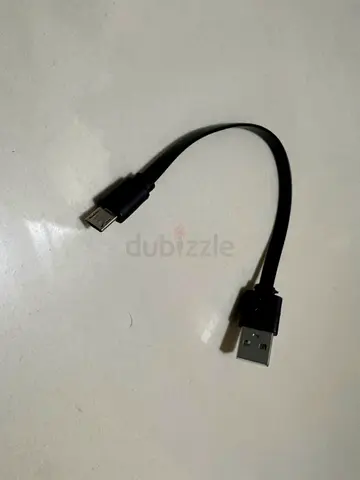 Short USB-A to Micro-USB Charging/Data Cable - Used