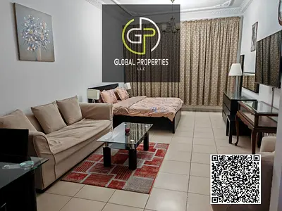 Elegant Fully Furnished Studio | Monthly Rental | Ajman One Tower
