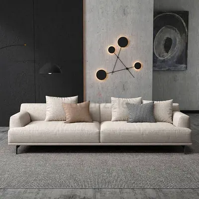 Elegant and stylish sofa