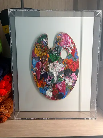 Oil paint art