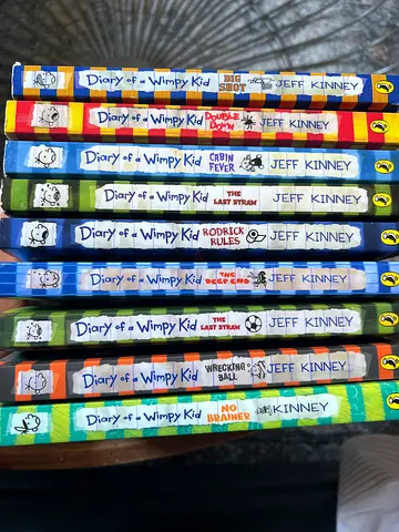 Diary of a Wimpy Kid book collection — 14 paperback set by Jeff Kinney