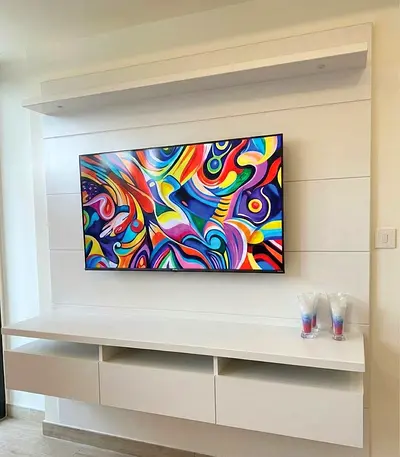 TV Liberty Entertainment Center – White | 180cm
