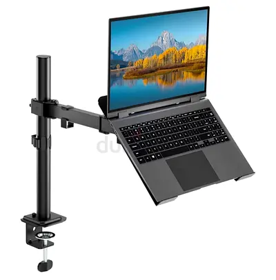 Laptop Desk Mount with Adjustable Vented Tray, Full Motion Laptop Stand Mount in a perfect condition