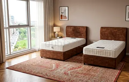 Luxury Bed Frame – 120 × 200 cm Elegant 120 × 200 cm bed frame in brand new condition. Soft upholste