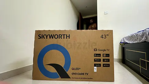 Skyworth 43 QLED Google TV - New in Box