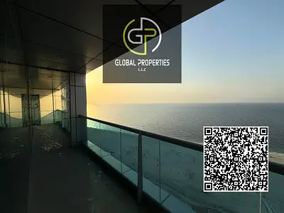 Sea-View 3 BHK Duplex Apartment for Sale – Vacant | Ajman Corniche Residence Tower