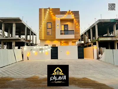 Modern villa for sale in Al Helio 2, Ajman - Freehold ownership, fees included
