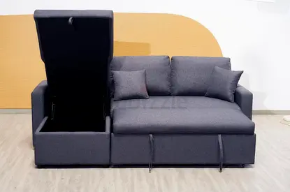 Brand new L shape storage sofa bed Available