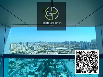 Spacious 2-Bedroom + Maid’s Room | Corniche Tower | Free Pool & Gym