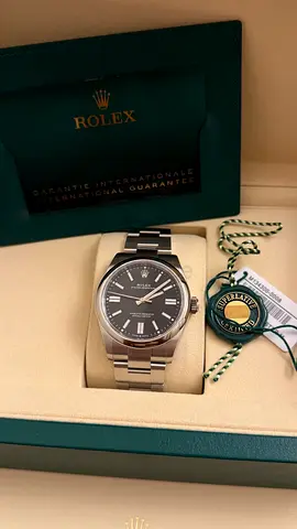 2025 Rolex OP 41mm Black dial