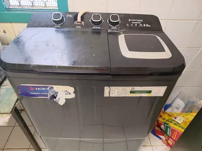8 kg Twin Tub Semi-Automatic Washing Machine - Used