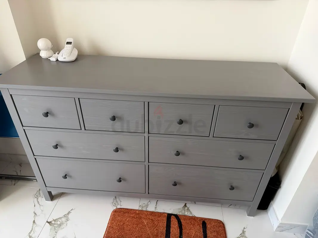 hemnes 8 drawer dresser grey IKEA HEMNES 8-drawer dresser, black-brown, 63x37 3/4