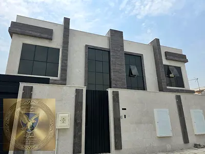 First occupancy villa in Al Jazat five master bedrooms ultra super deluxe finishing with a large majlis and indoor parking